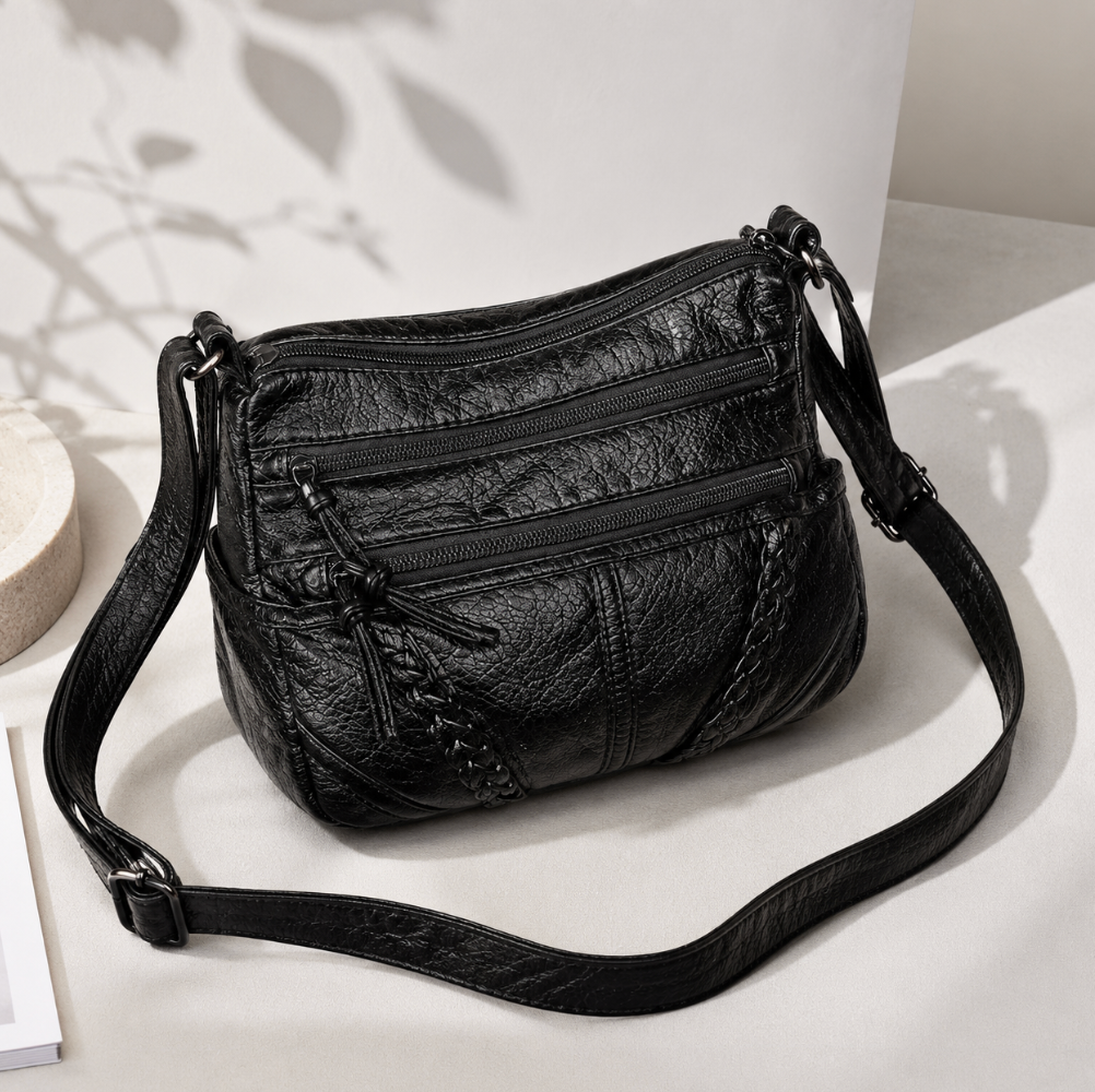 Women’s Crossbody Bag | With Front Zipper Pockets