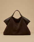 Tote Bag Large Suede Leather Handbag