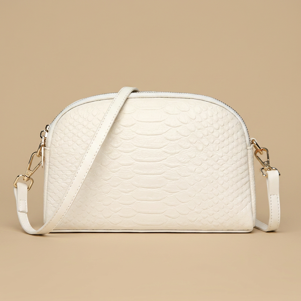 Crossbody Bag Croc Leather Women Handbag